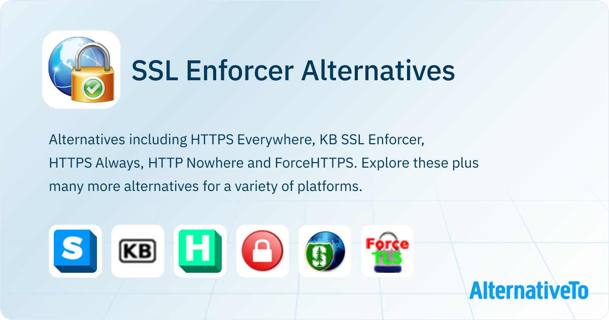 Inforcer Software SSL Enforcer Alternatives - Explore Similar Software | AlternativeTo