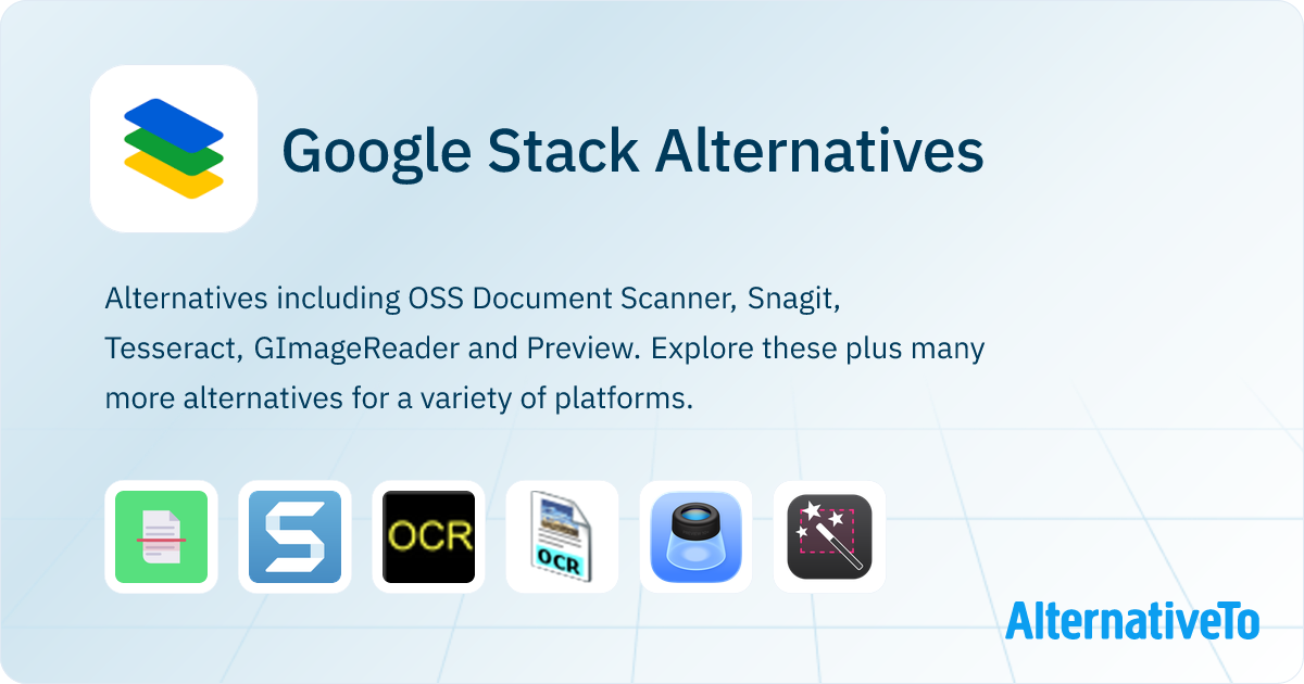Google Stack Alternatives and Similar Apps | AlternativeTo