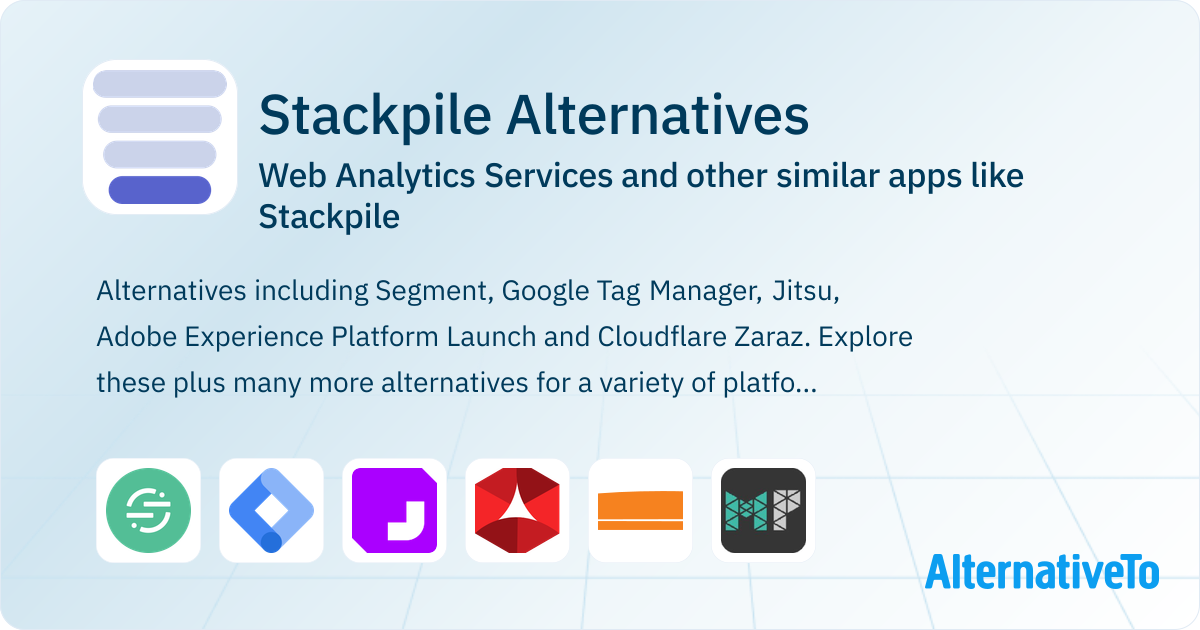 Stackpile Alternatives: Top 7 Web Analytics Services & Similar Websites ...