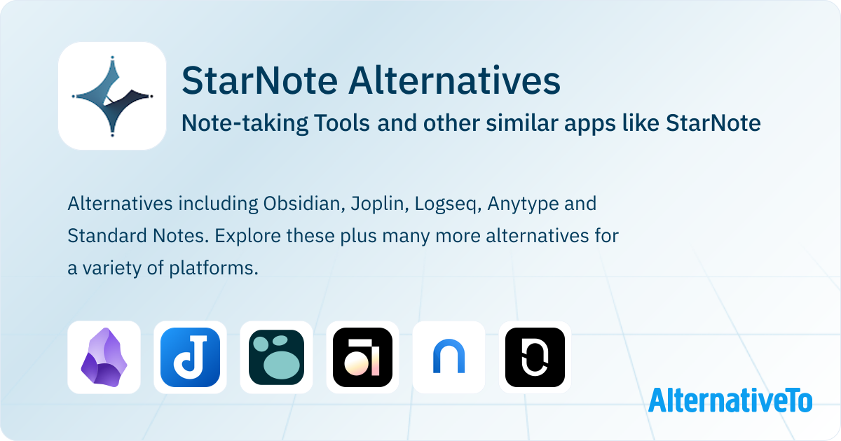 StarNote Alternatives: Top 12 Note-taking Tools & Similar Apps ...