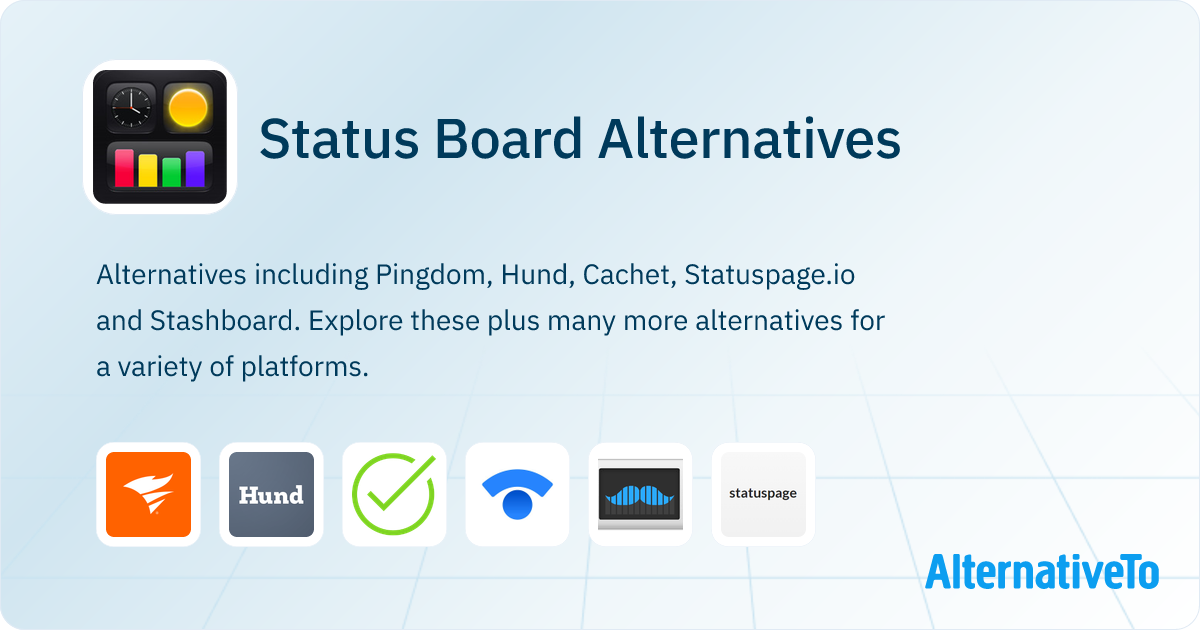 Status Board Alternatives - Explore Similar Apps | AlternativeTo