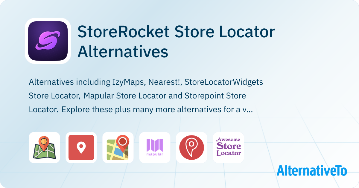 StoreRocket Store Locator Alternatives - Explore Similar Sites & Apps ...