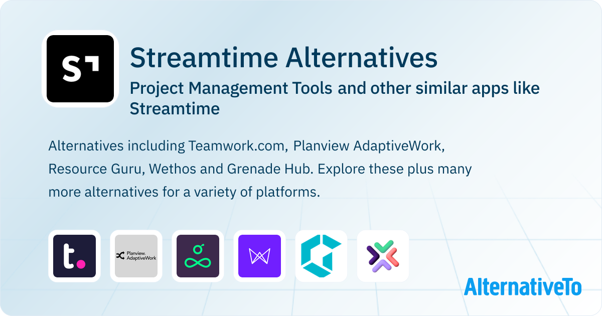 Streamtime Alternatives: Top 9 Project Management Tools & Similar ...