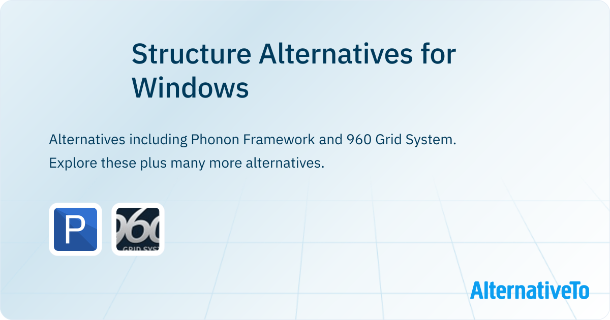 Structure Alternatives for Windows: Top 2 CSS Frameworks & Similar Apps ...