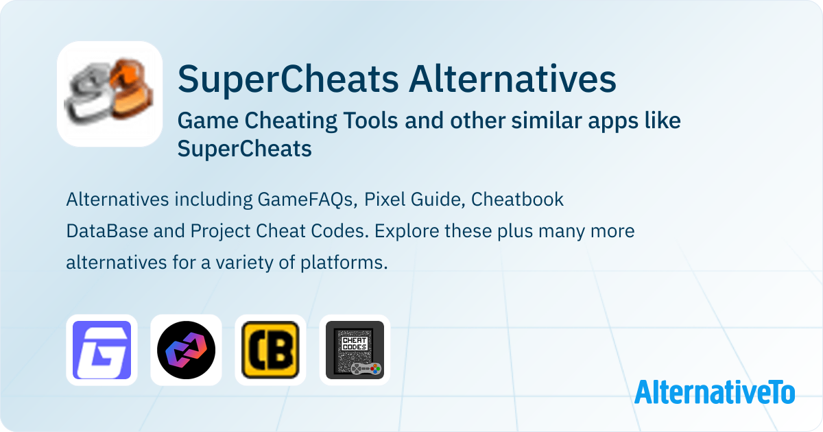 SuperCheats Alternatives: Top 4 Game Cheating Tools & Similar Websites ...
