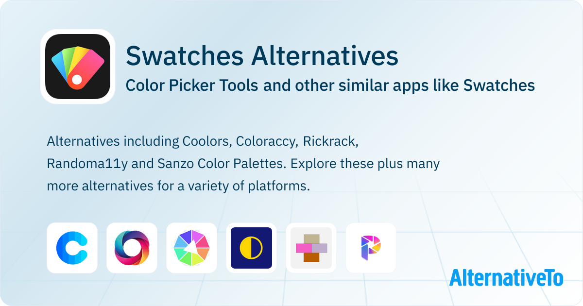 Swatches Alternatives: Top 19 Color Picker Tools & Similar Apps ...