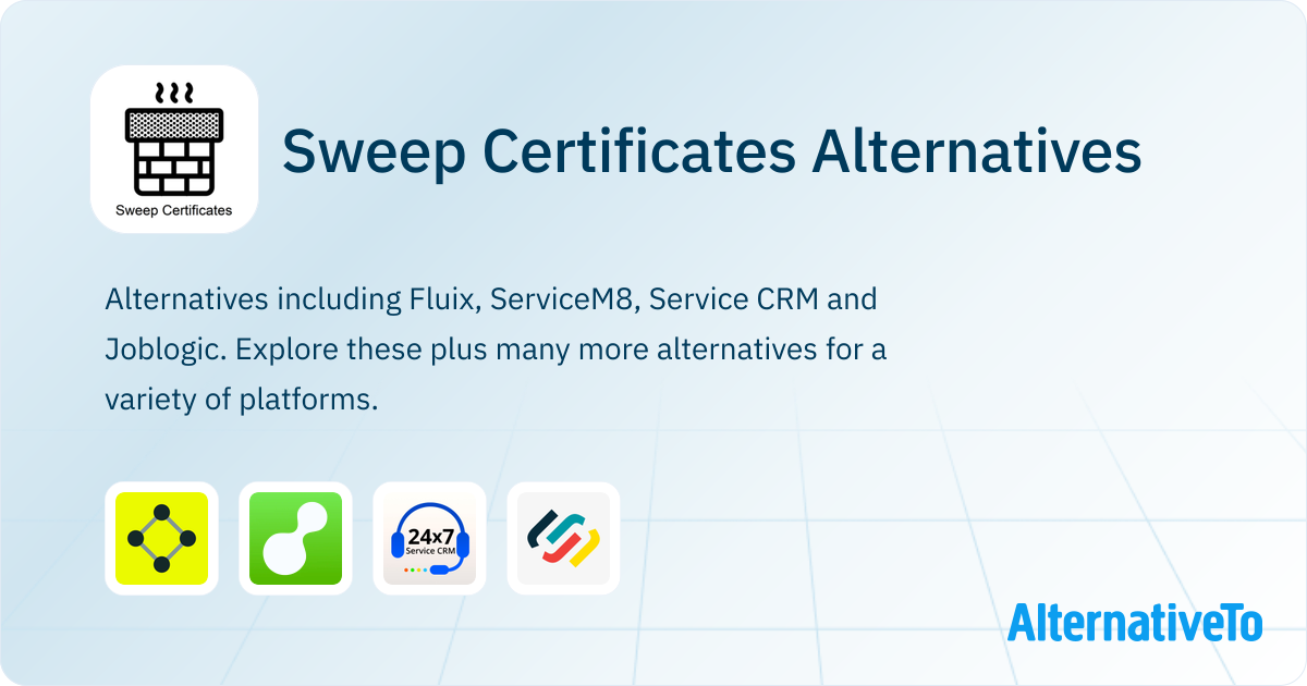 Sweep Certificates Alternatives - Explore Similar Apps & Services ...