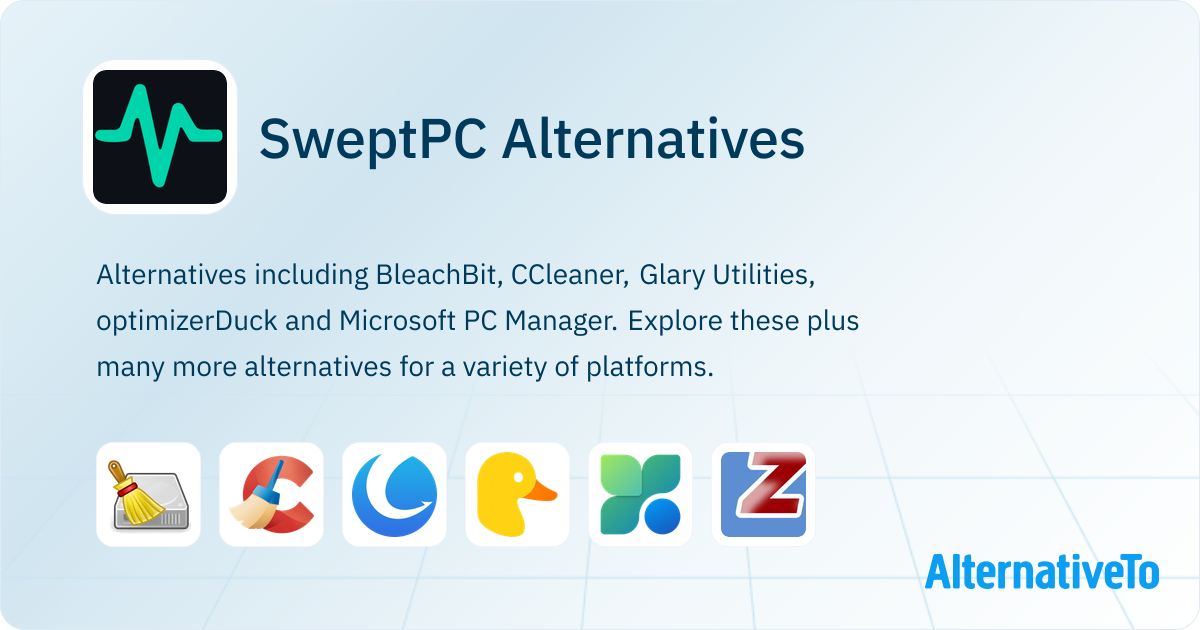 SweptPC Alternatives - Explore Similar Software | AlternativeTo