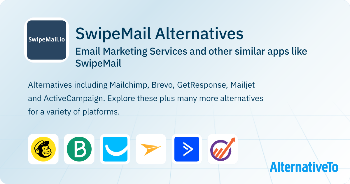 SwipeMail Alternatives: Top 12 Email Marketing Services & Similar ...