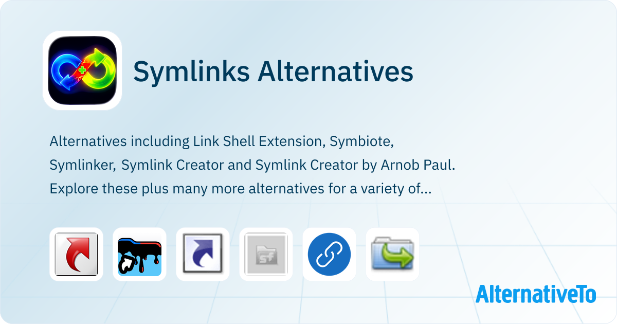 Symlinks Alternatives - Explore Similar Software | AlternativeTo
