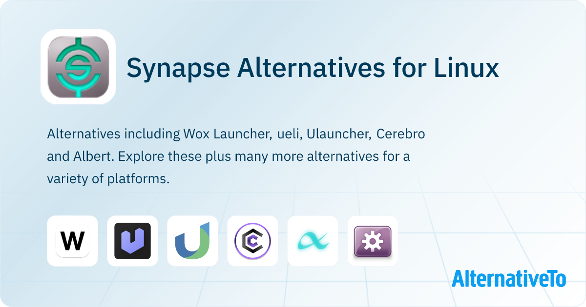 Synapse Alternatives for Linux: Top 15 Application Launchers ...