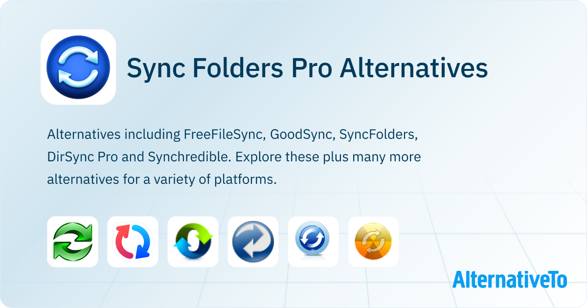 Sync Folders Pro Alternatives Explore Similar Software AlternativeTo