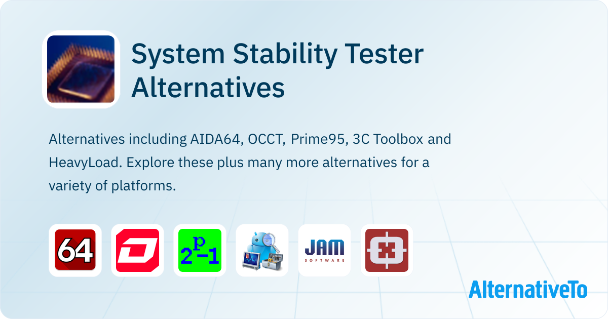 System Stability Tester Alternatives - Explore Similar Software ...