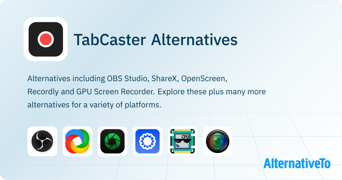 TabCaster Alternatives - Explore Similar Extensions & Add-Ons ...