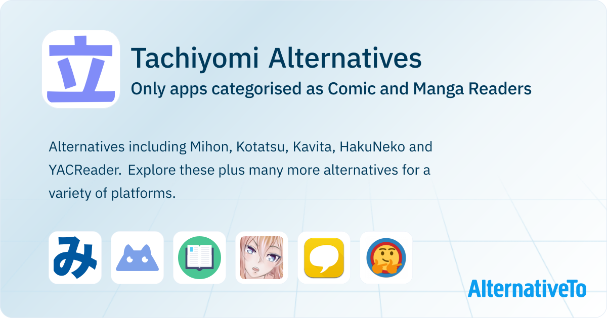 Tachiyomi alternatives on AlternativeTo