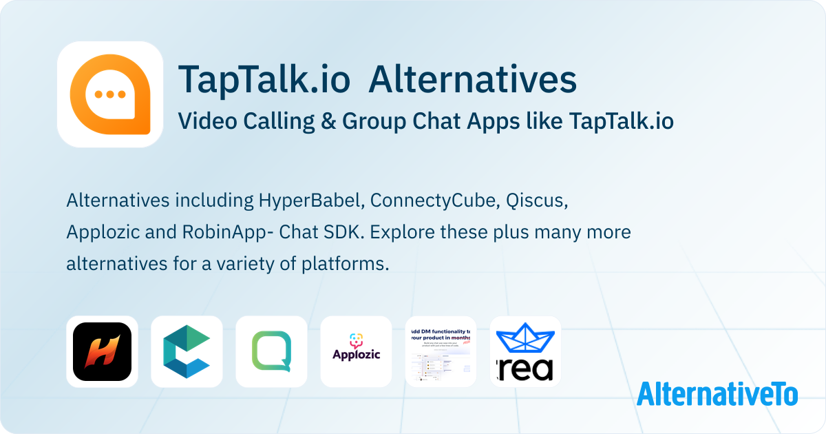 TapTalk.io Alternatives: Top 8 Video Calling Apps | AlternativeTo