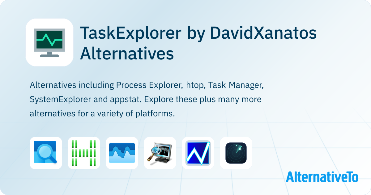 TaskExplorer by DavidXanatos Alternatives - Explore Similar Software ...