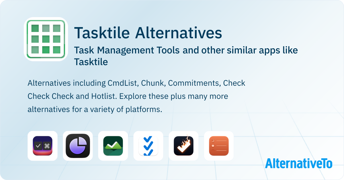 Tasktile Alternatives: Top 19 Task Management Tools & Similar Apps ...