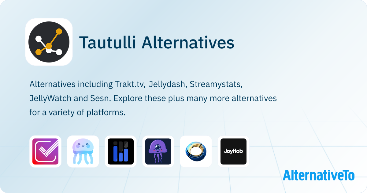 Tautulli Alternatives - Explore Similar Apps & Services | AlternativeTo