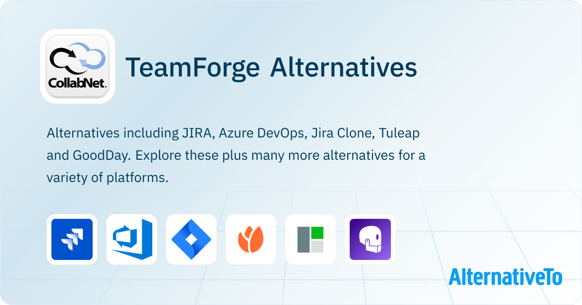 TeamForge Alternatives - Explore Similar Apps & Services | AlternativeTo