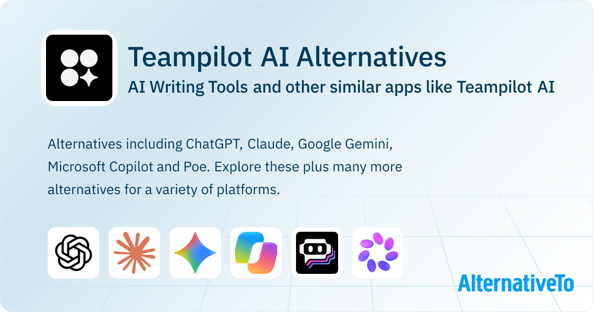 Teampilot AI Alternatives: Top 8 AI Writing Tools & Similar Websites ...