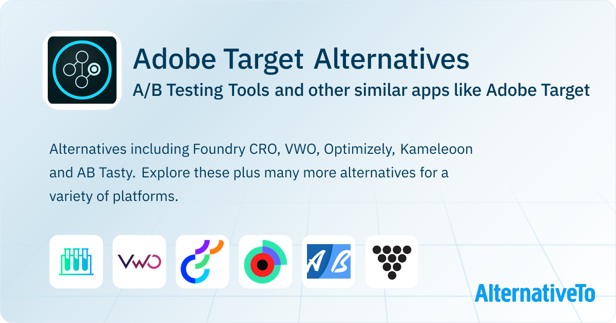 Adobe Target Alternatives: Top 12 A/B Testing Tools & Similar Websites ...