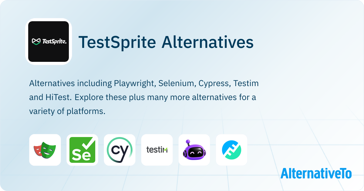 TestSprite Alternatives - Explore Similar Sites & Apps | AlternativeTo
