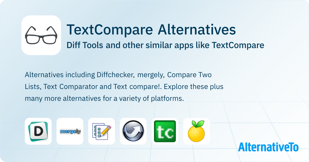 TextCompare Alternatives: Top 15 Diff Tools & Similar Websites ...