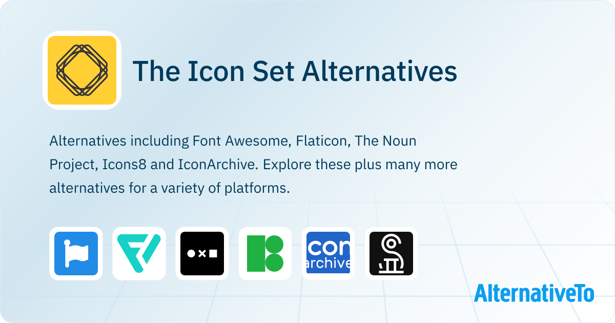 The Icon Set Alternatives - Explore Similar Sites & Apps | AlternativeTo