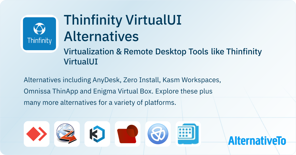 Thinfinity VirtualUI Alternatives: Top 8 Virtualization Tools ...