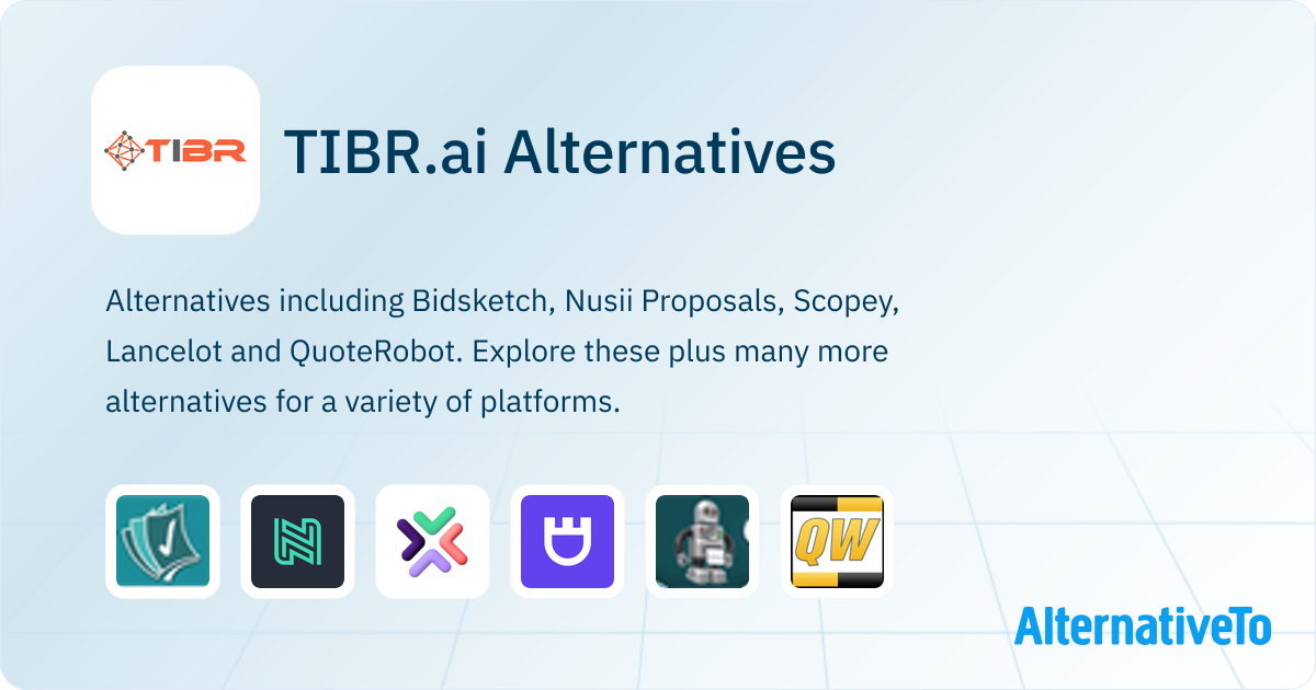TIBR.ai Alternatives - Explore Similar Sites & Apps | AlternativeTo