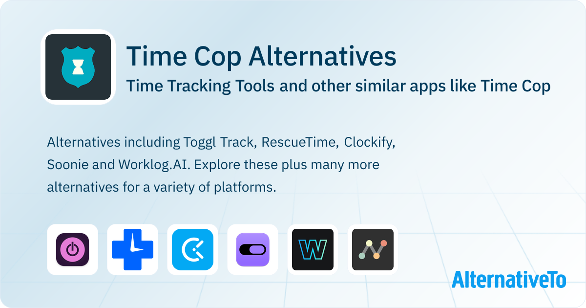 Time Cop Alternatives: Top 12 Time Tracking Tools & Similar Apps ...