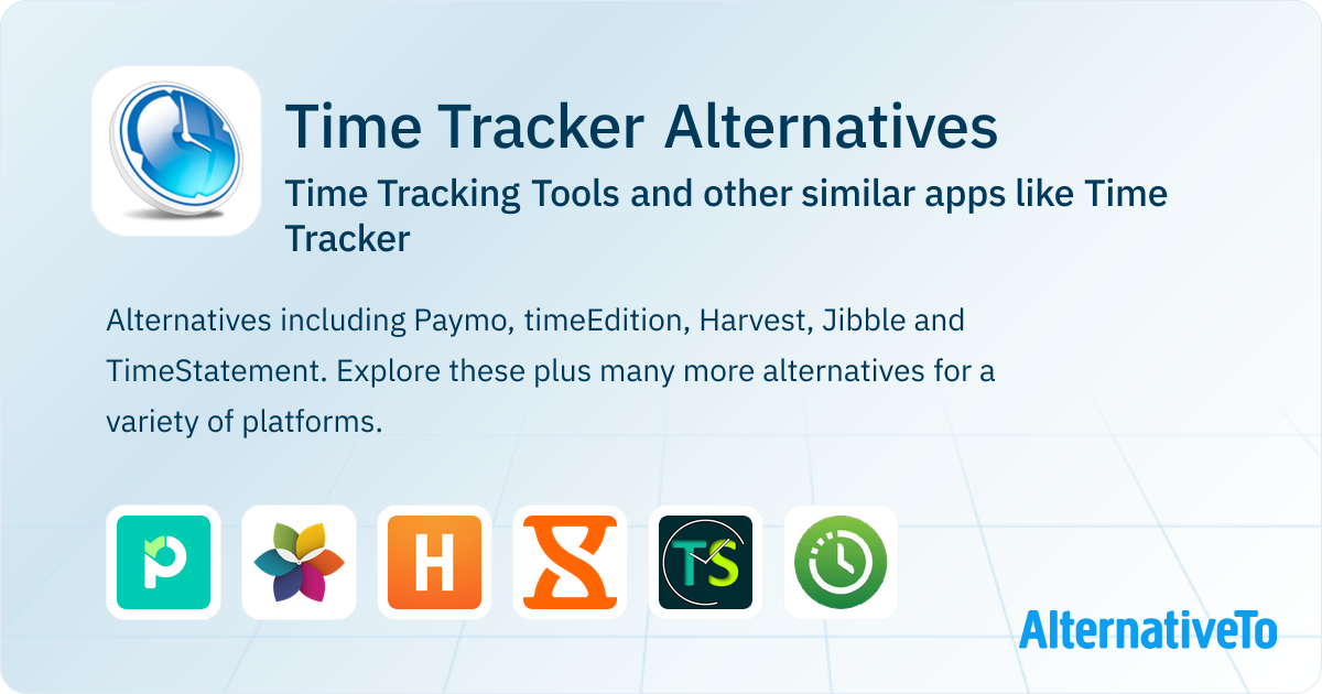 Time Tracker Alternatives: Top 16 Time Tracking Tools & Similar Apps ...