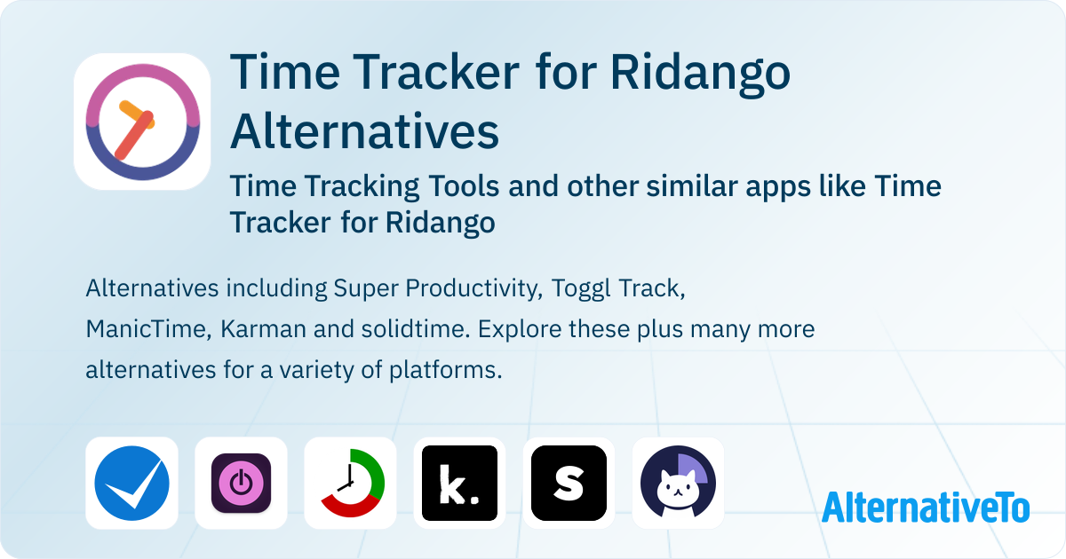 Time Tracker for Ridango Alternatives: Top 12 Time Tracking Tools ...