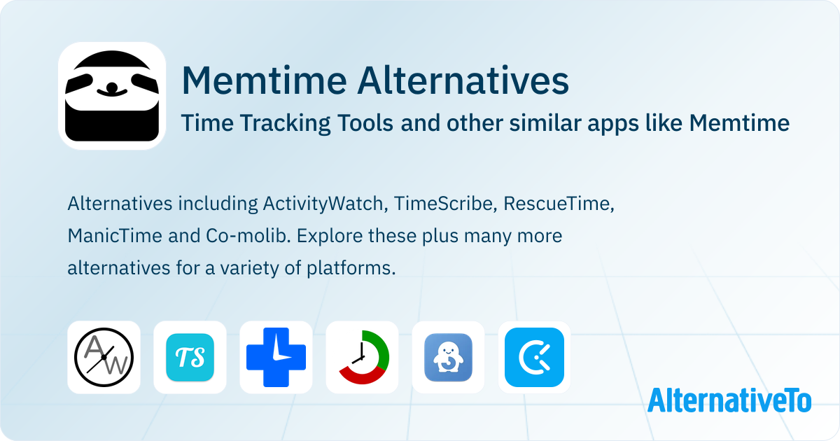 Memtime Alternatives: Top 12 Time Tracking Tools & Similar Apps ...