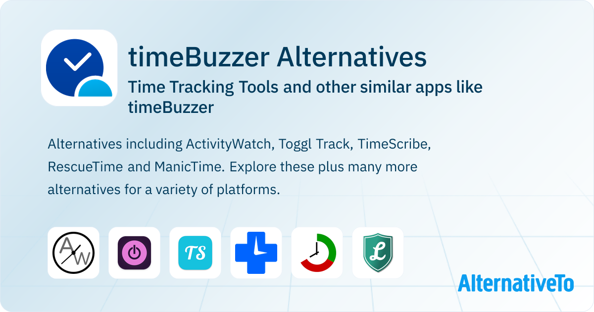 timeBuzzer Alternatives: Top 12 Time Tracking Tools & Similar Apps ...