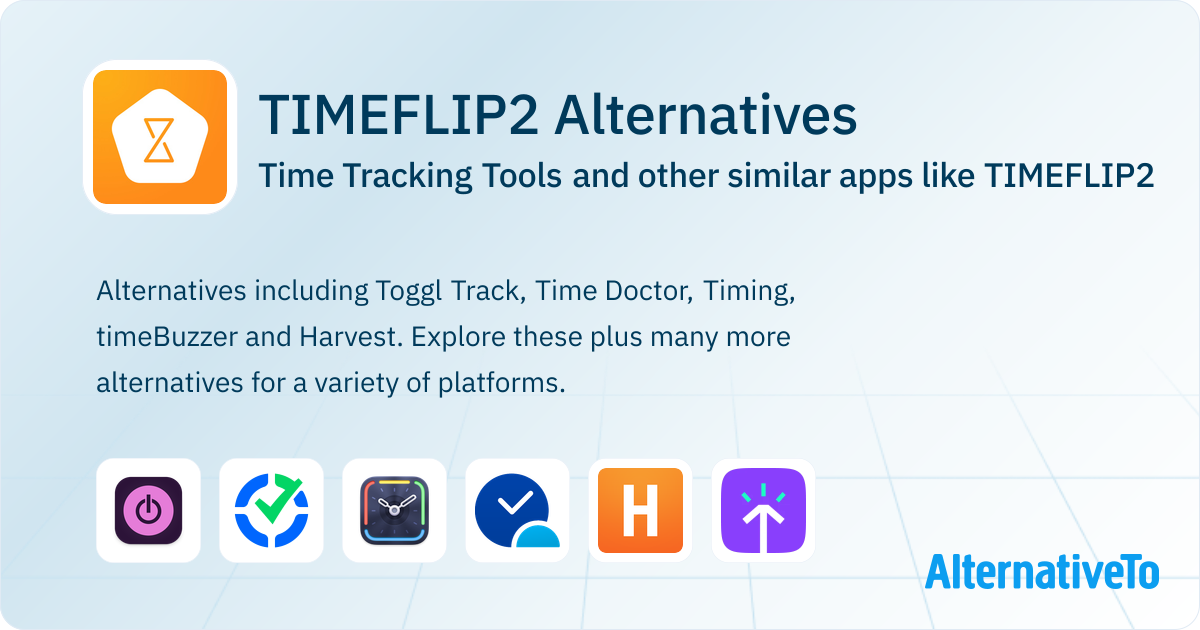 TIMEFLIP2 Alternatives: Top 10 Time Tracking Tools & Similar Apps ...