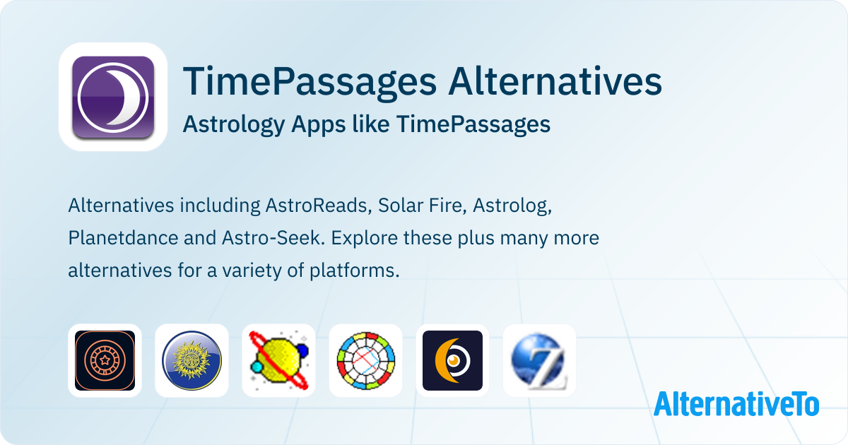 TimePassages Alternatives: Top 14 Astrology & Similar Apps | AlternativeTo