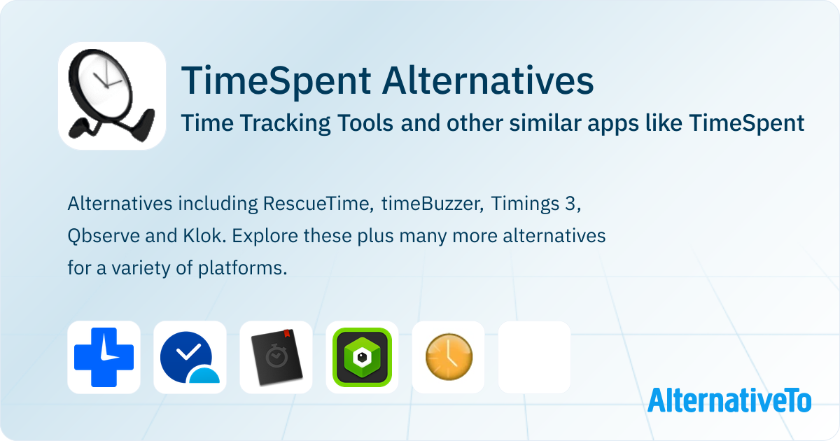 TimeSpent Alternatives: Top 19 Time Tracking Tools & Similar Apps ...