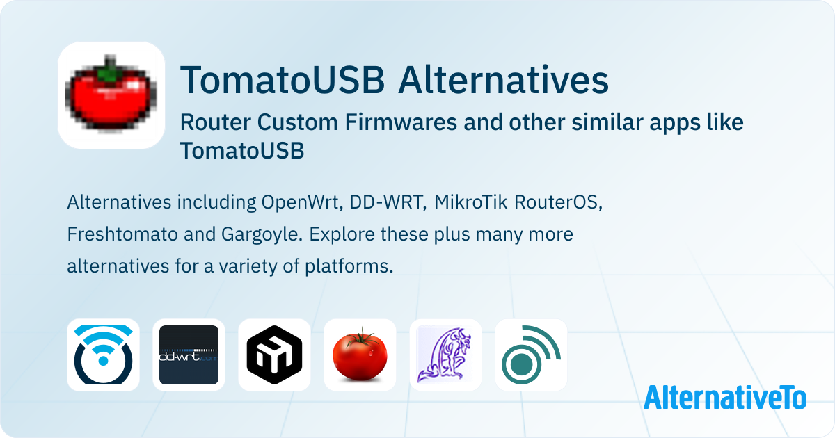 Tomatousb Menu TomatoUSB Alternatives: Top 10 Router Custom Firmwares & Similar Apps ...
