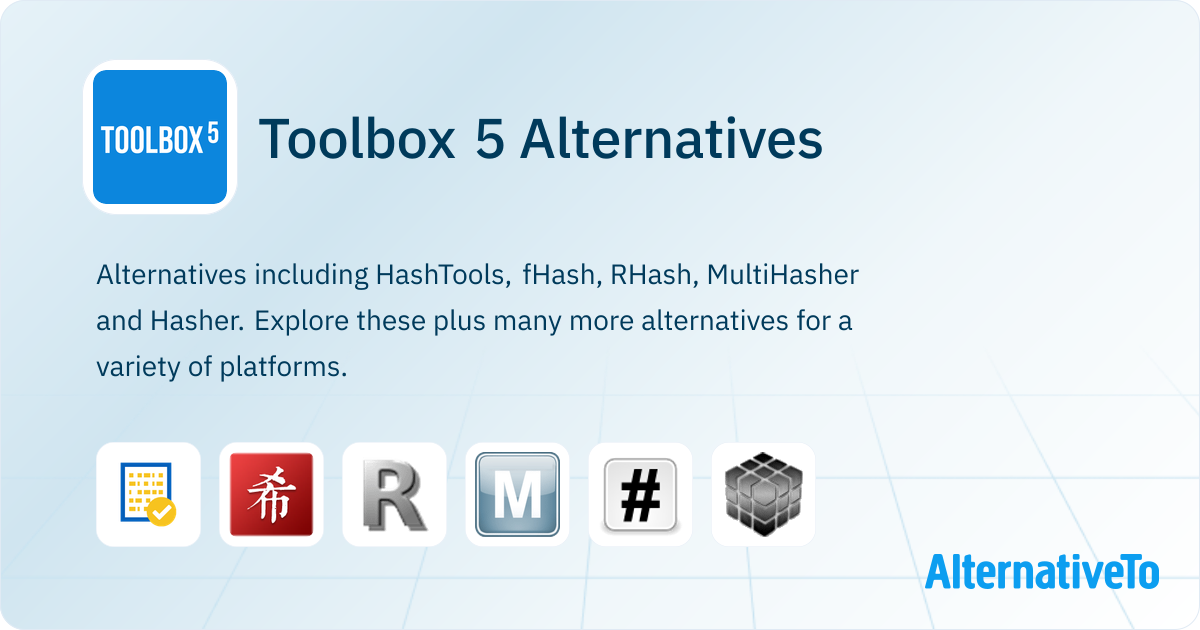 Toolbox 5 Alternatives - Explore Similar Sites & Apps | AlternativeTo