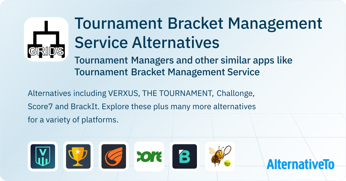 Tournament Bracket Management Service Alternatives: Top 21 Tournament ...