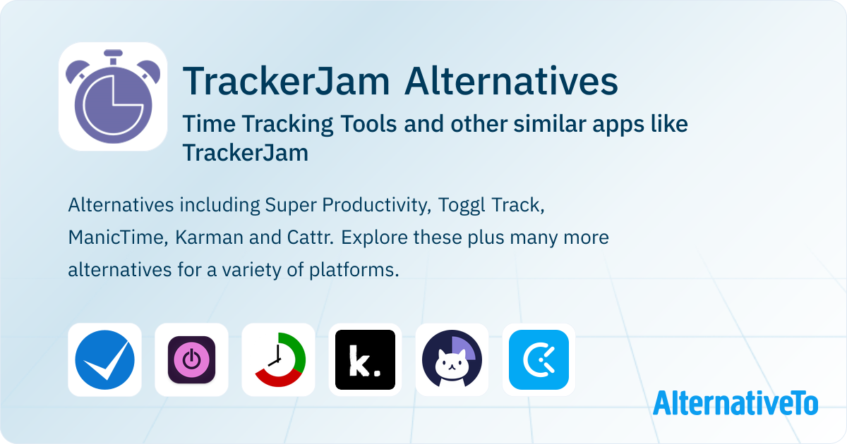 TrackerJam Alternatives: Top 12 Time Tracking Tools & Similar Apps ...