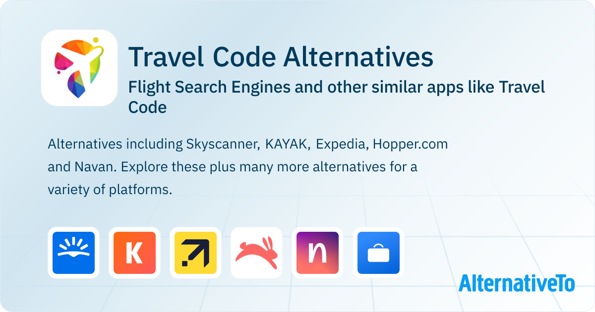 Travel Code Alternatives: Top 13 Flight Search Engines & Similar Apps ...