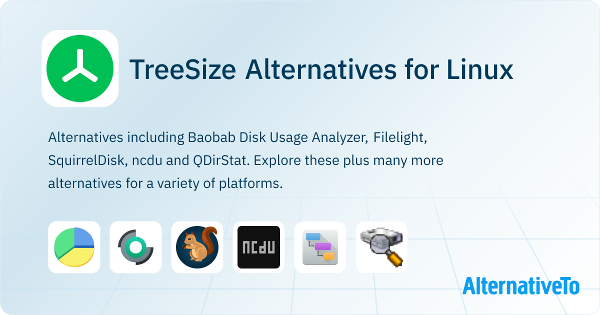 TreeSize Alternatives for Linux: Top 24 Disk Usage Analyzers ...