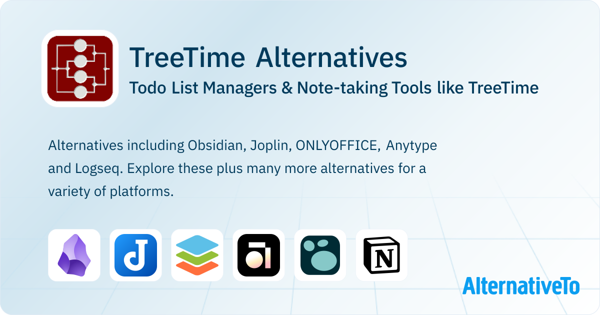 TreeTime Alternatives: Top 12 Todo List Managers | AlternativeTo