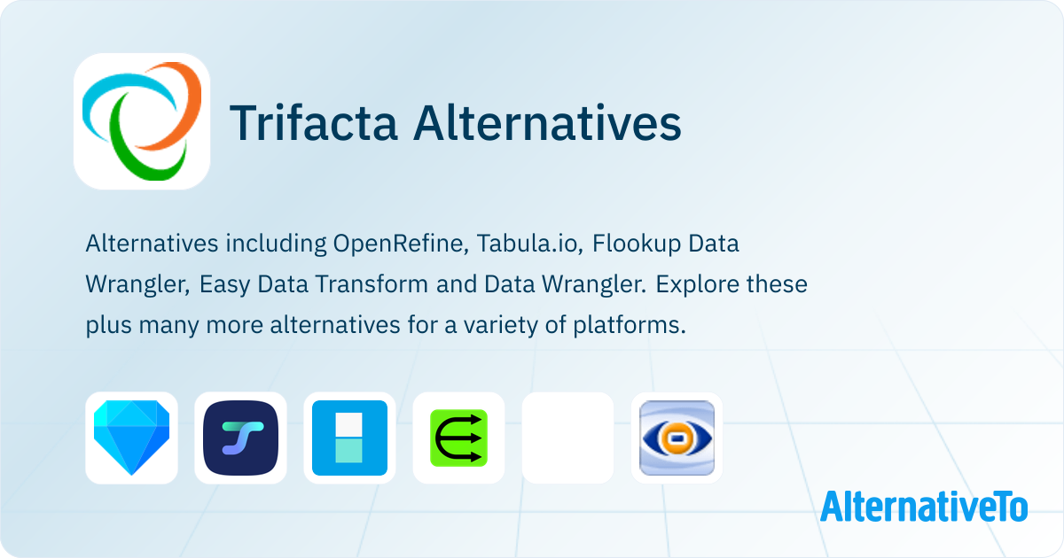 Trifacta Alternatives - Explore Similar Sites & Apps | AlternativeTo