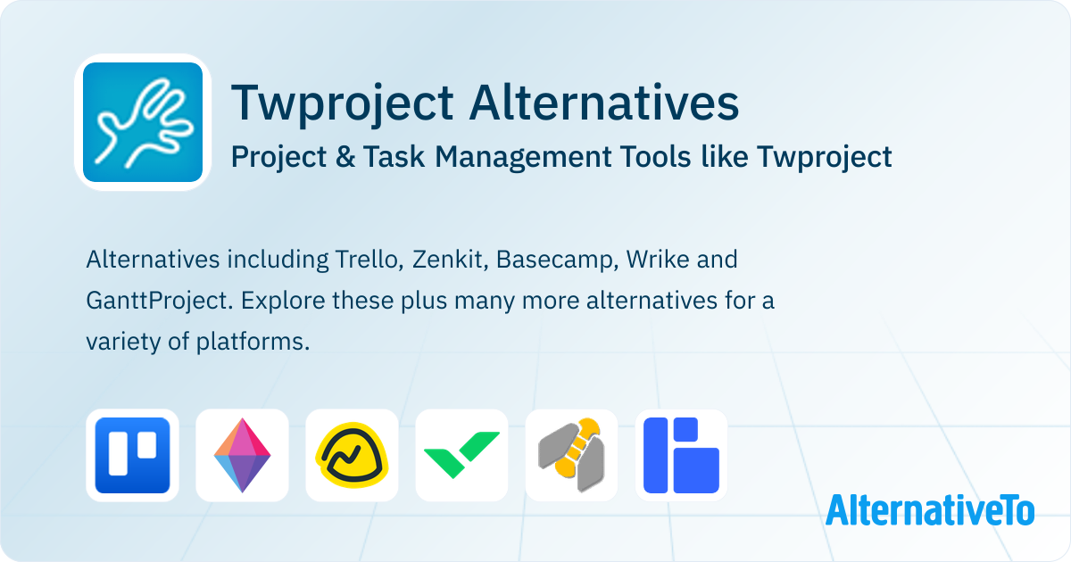 Twproject Alternatives: Top 12 Project Management Tools | AlternativeTo