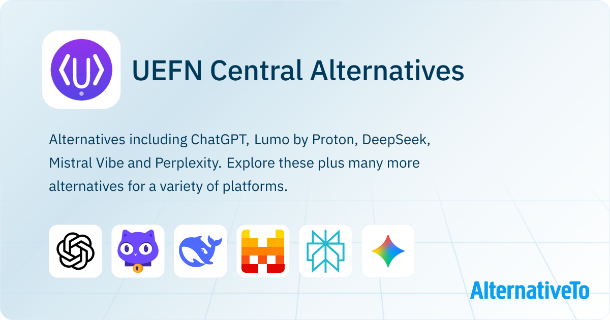 UEFN Central Alternatives - Explore Similar Sites & Apps | AlternativeTo
