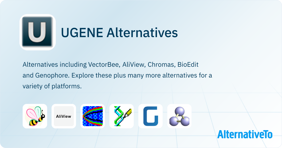 UGENE Alternatives - Explore Similar Software | AlternativeTo